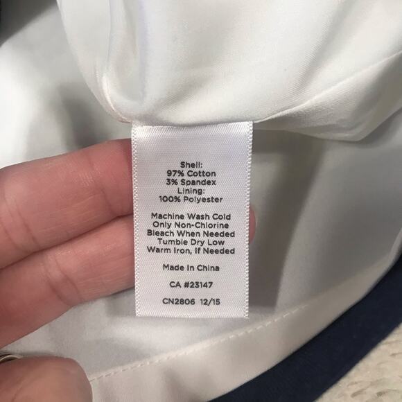 Talbots Mini Skirt Petite 6 Paisley A Line Vacation Vibes Resort Preppy - Picture 7 of 9